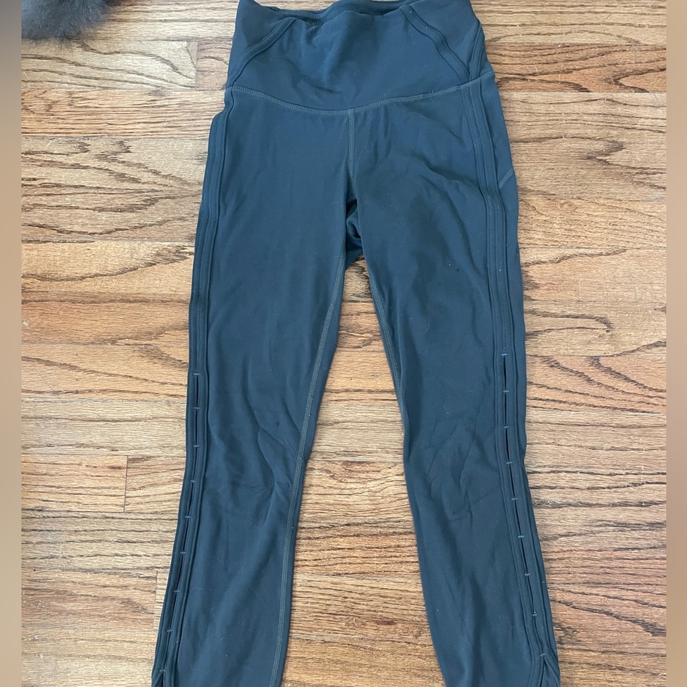 Grey/blue XXS 7/8 leggings from Athleta!